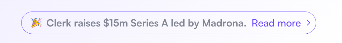 Clerk
				tips ui component