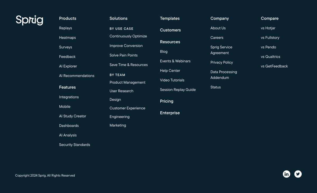 Sprig
				faq ui component