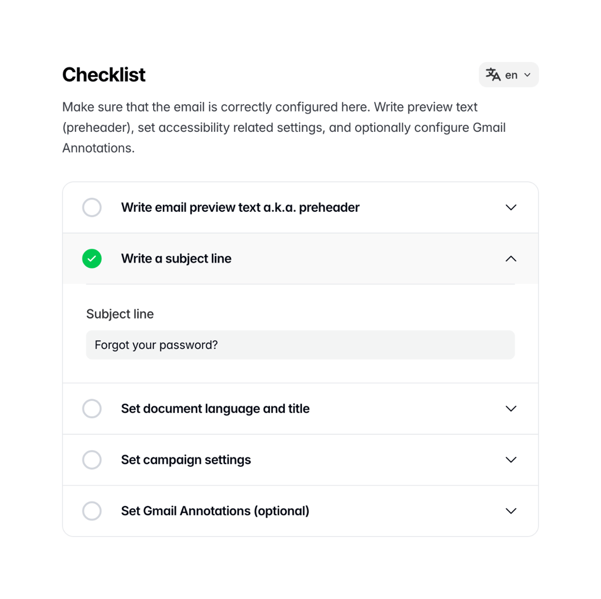 Tabular
				accordion ui component