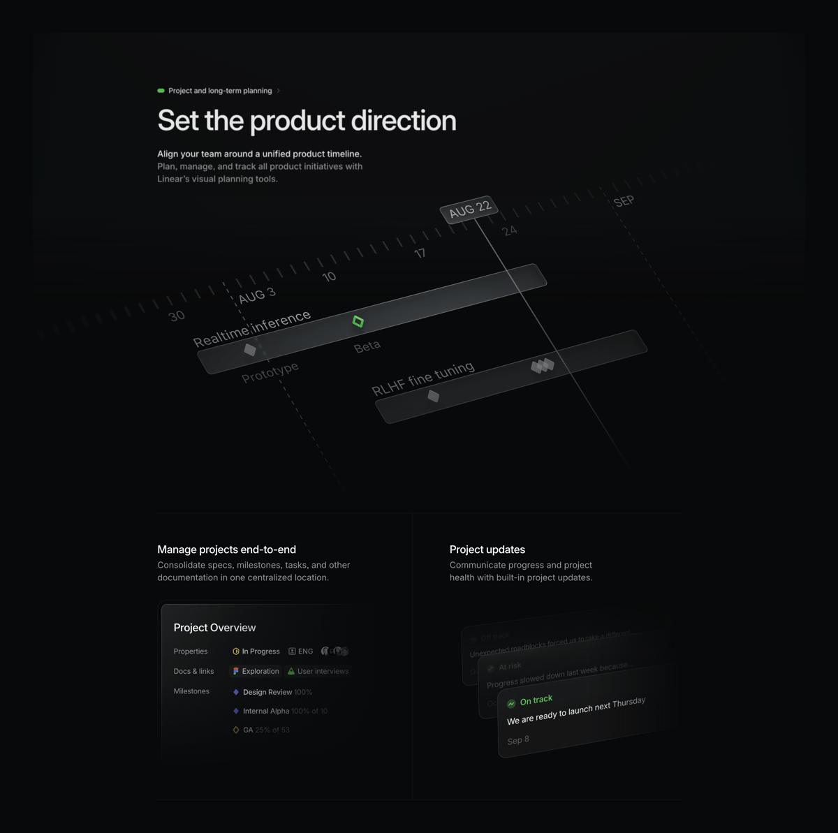 Linear
				bento box ui component