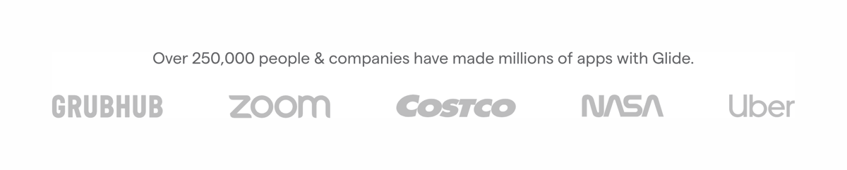 Glide
				social proof ui component