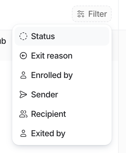 Attio
				sorting & filtering ui component