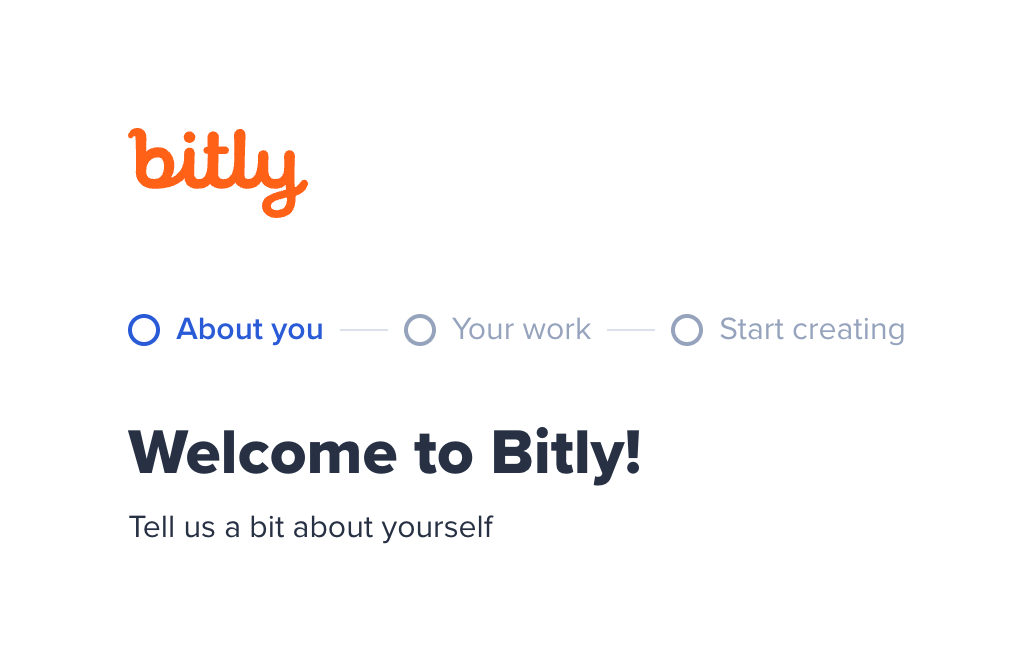 Bitly
				stepper ui component