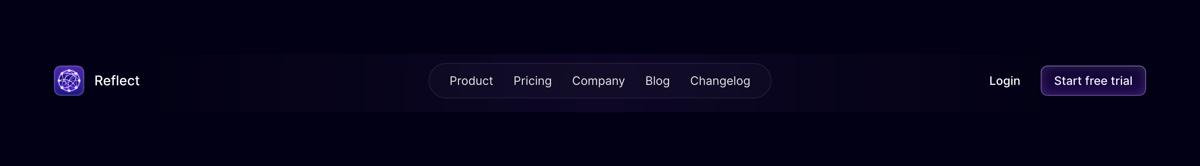 Reflect
				header ui component
