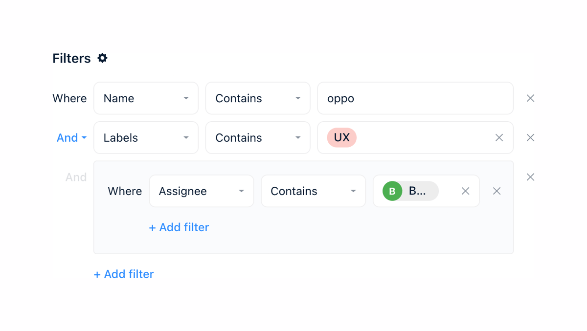 Airfocus
				query builder ui component