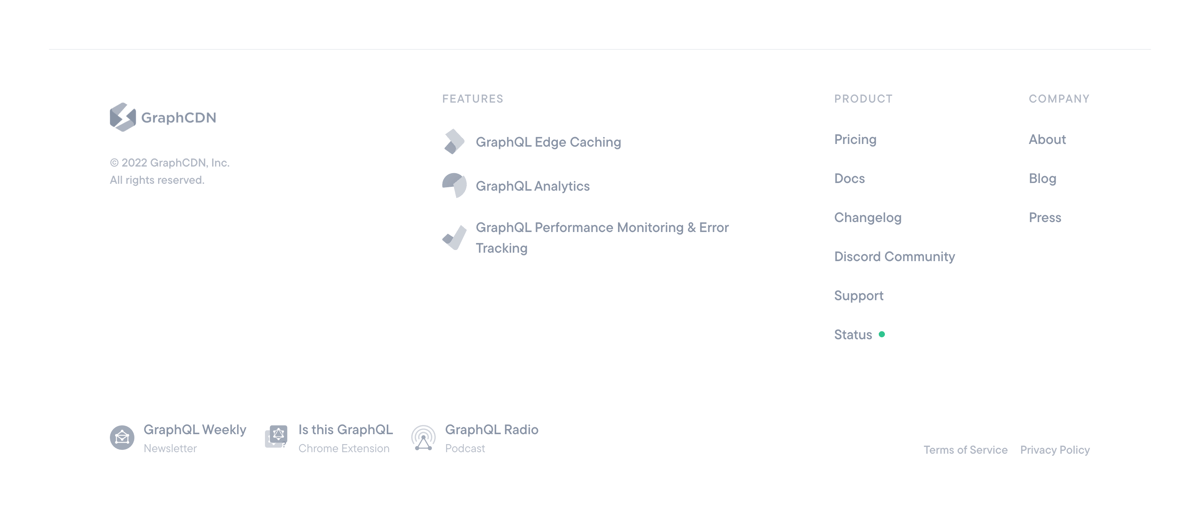 GraphCDN
				footer ui component