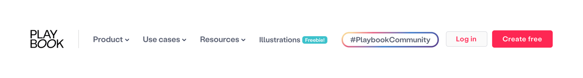 Playbook
				header ui component