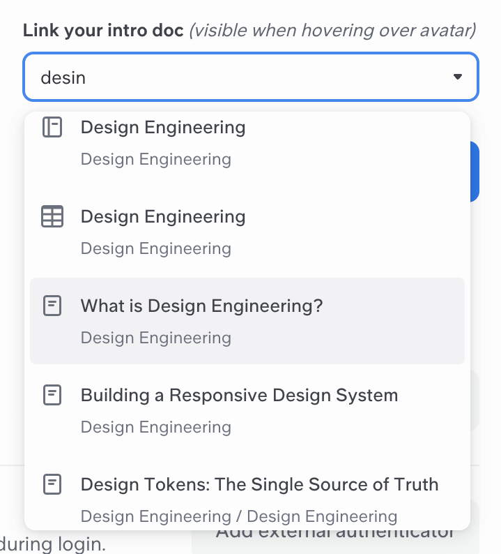 Slite
				input select ui component