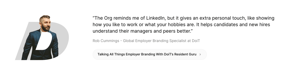 The org
				testimonial ui component