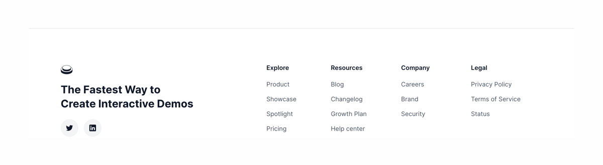 Arcade
				footer ui component