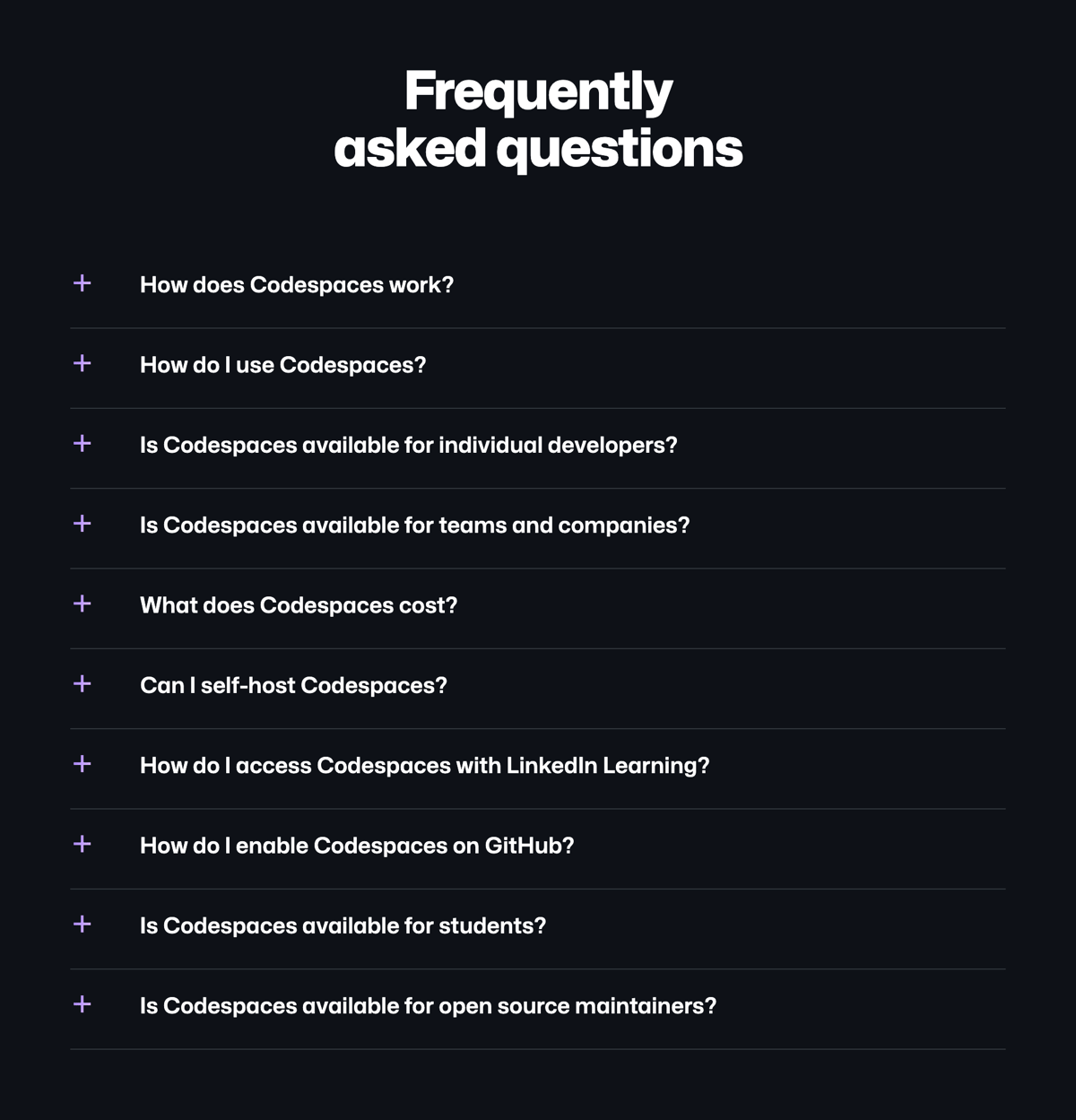 Github
				faq ui component