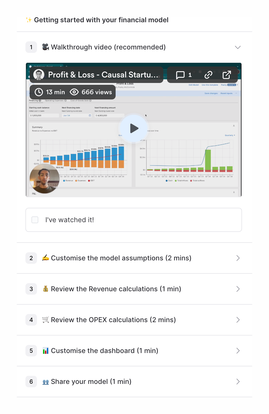 Causal
				stepper ui component