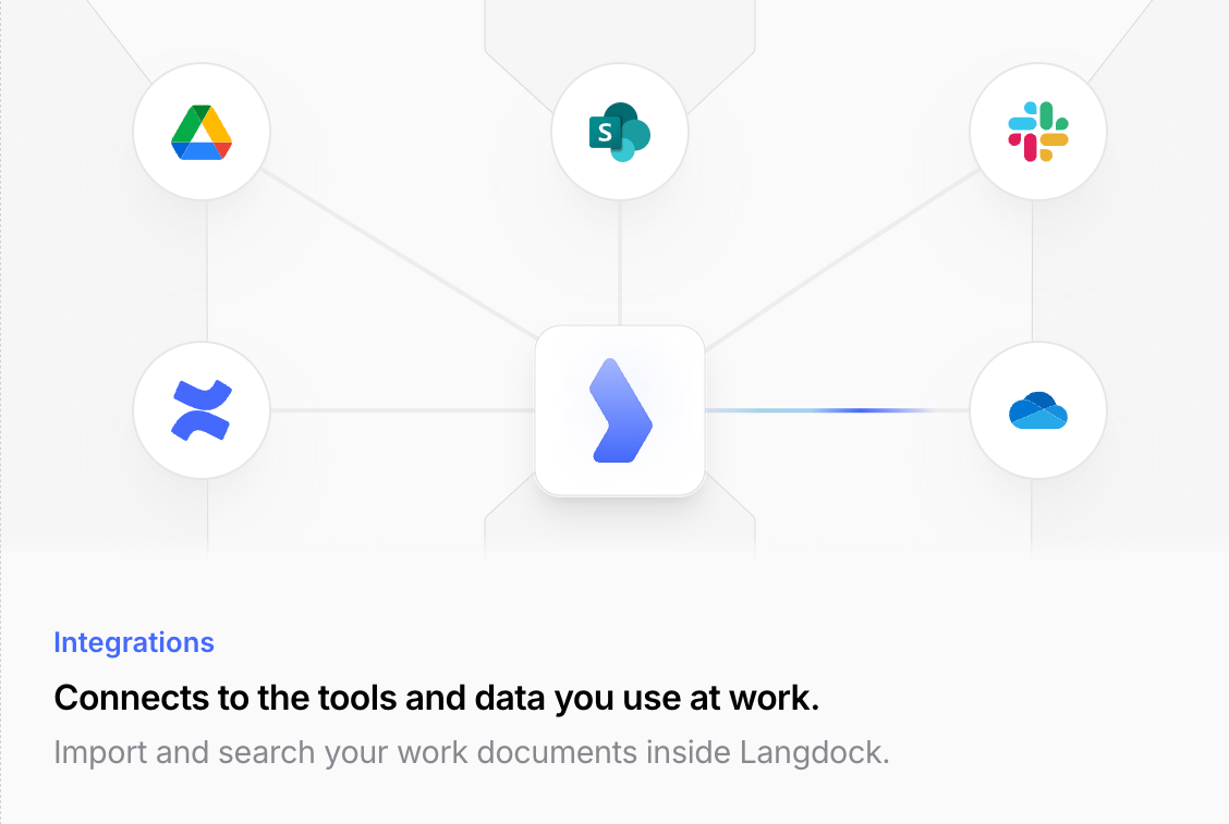 Langdock
				illustration ui component