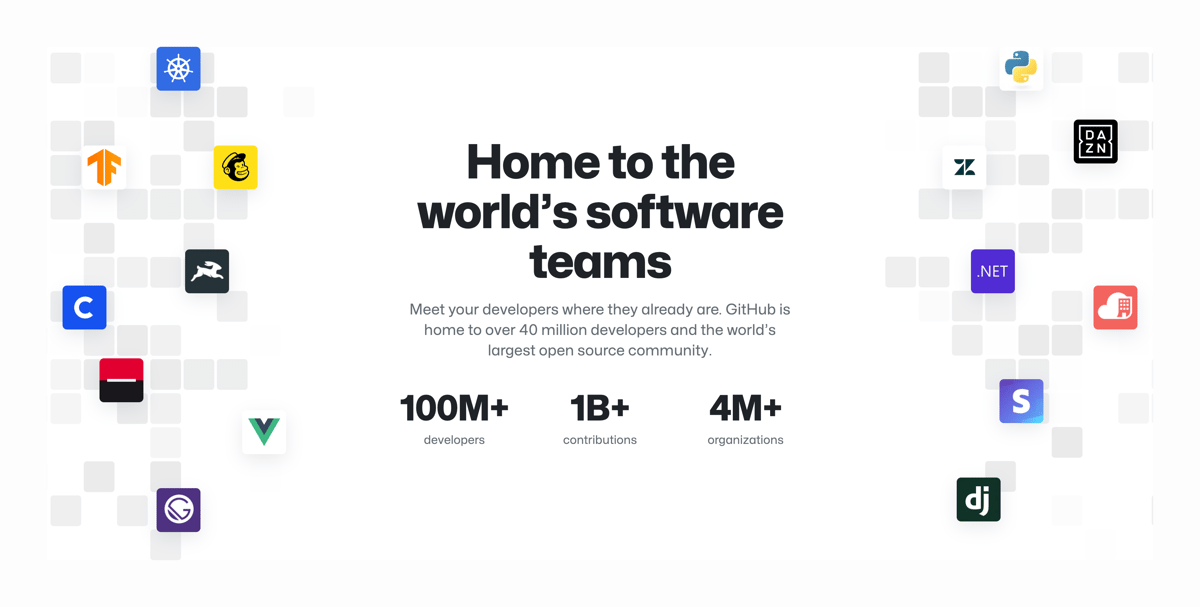 Github
				social proof ui component