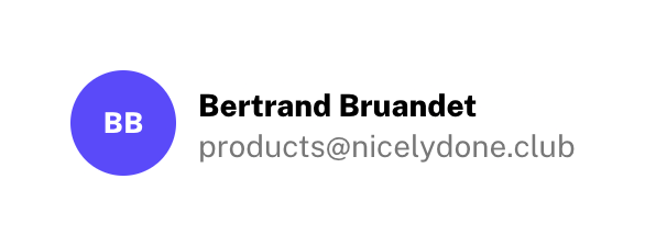 Tally
				avatar ui component