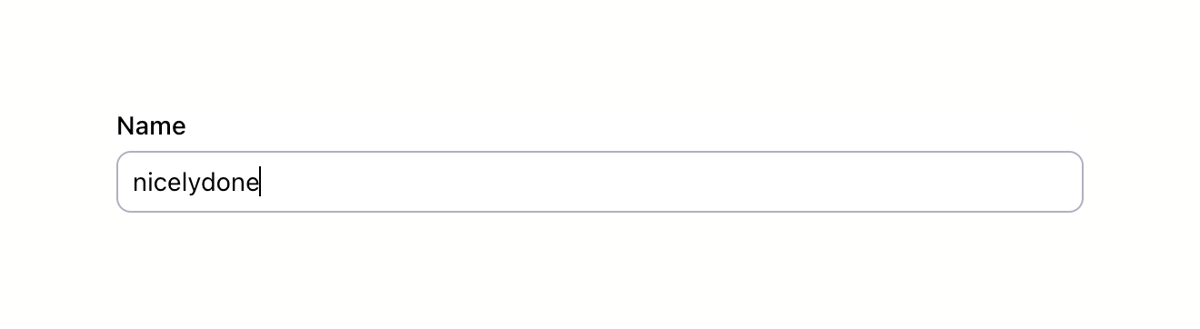 DevRev
				input text ui component