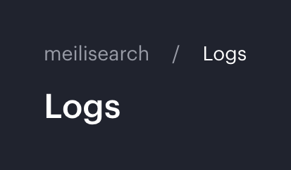 Render
				breadcrumb ui component