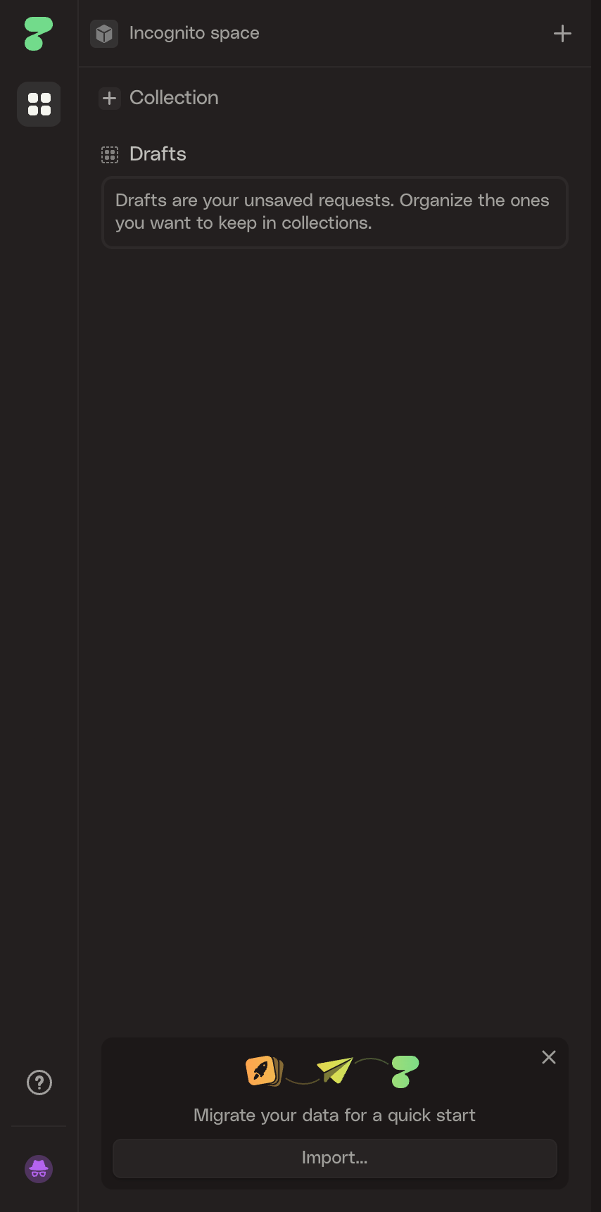 Httpie
				vertical navigation ui component