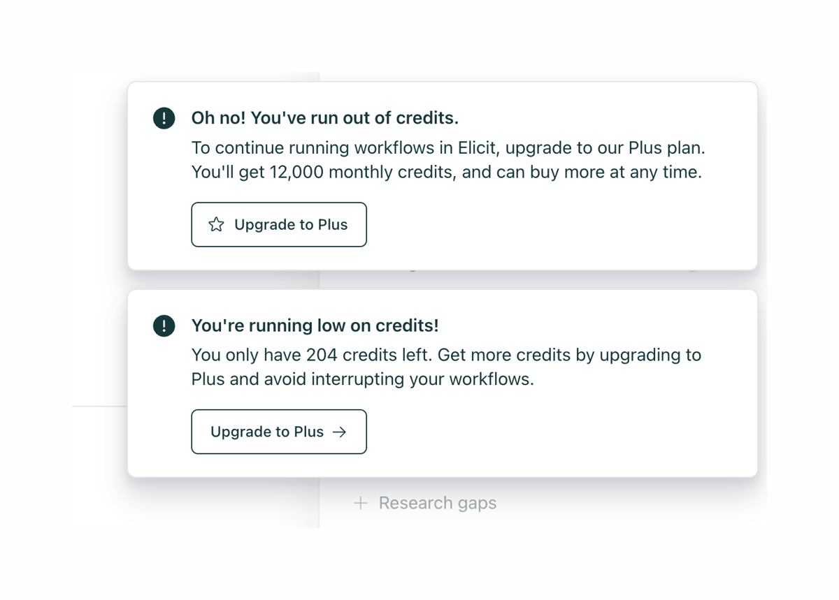 Elicit
				notification toast ui component