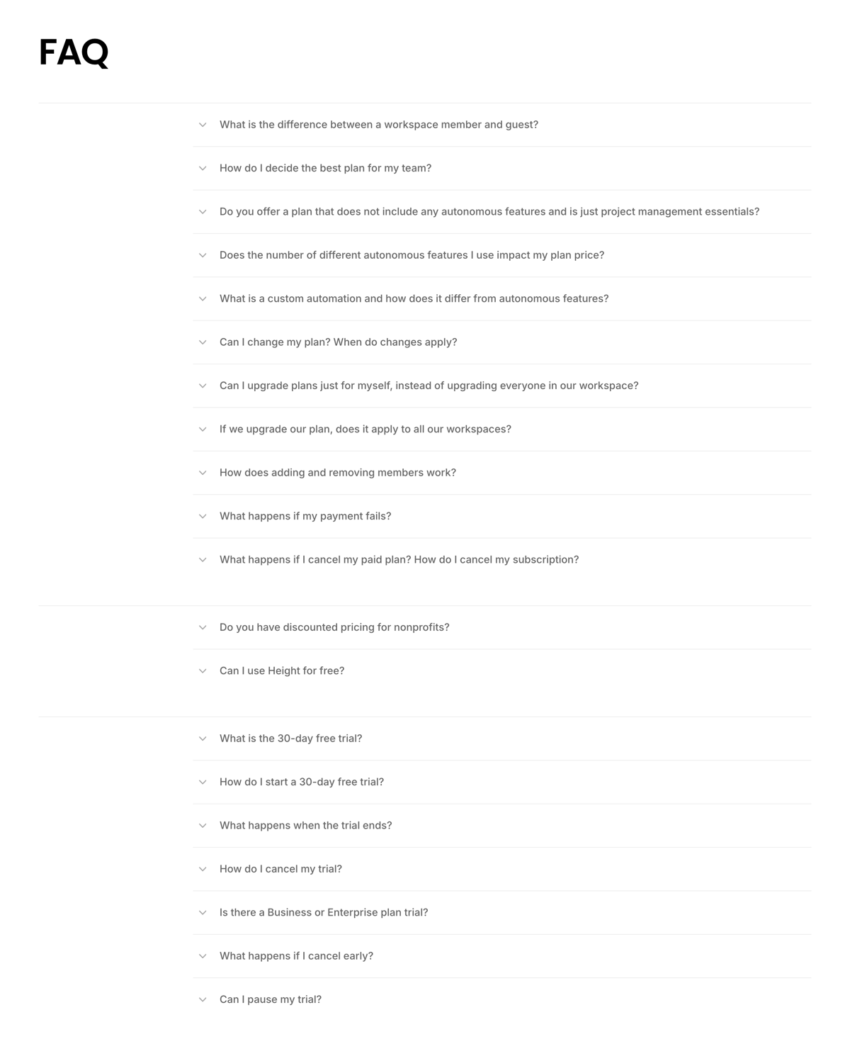 Height
				faq ui component