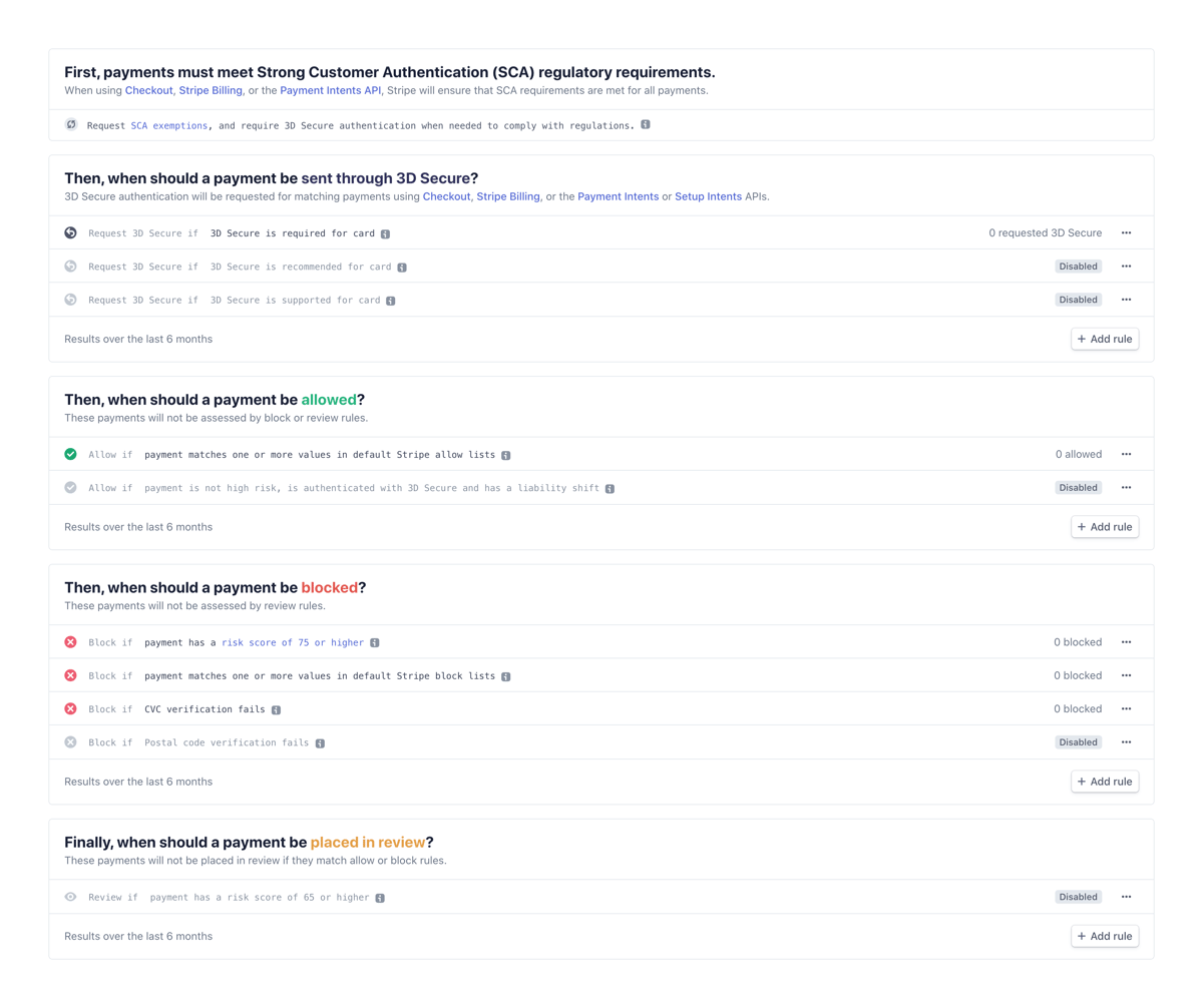 Stripe
				query builder ui component