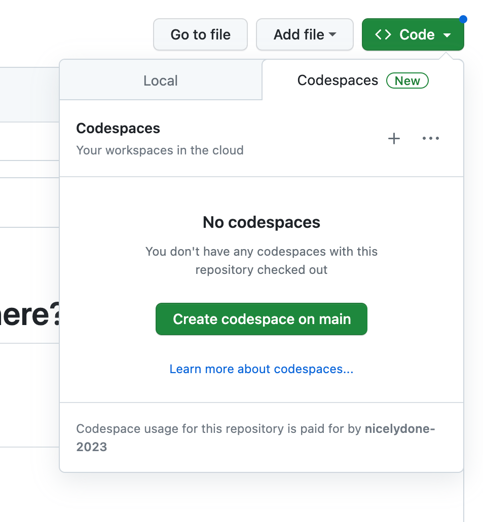 Github
				empty state ui component