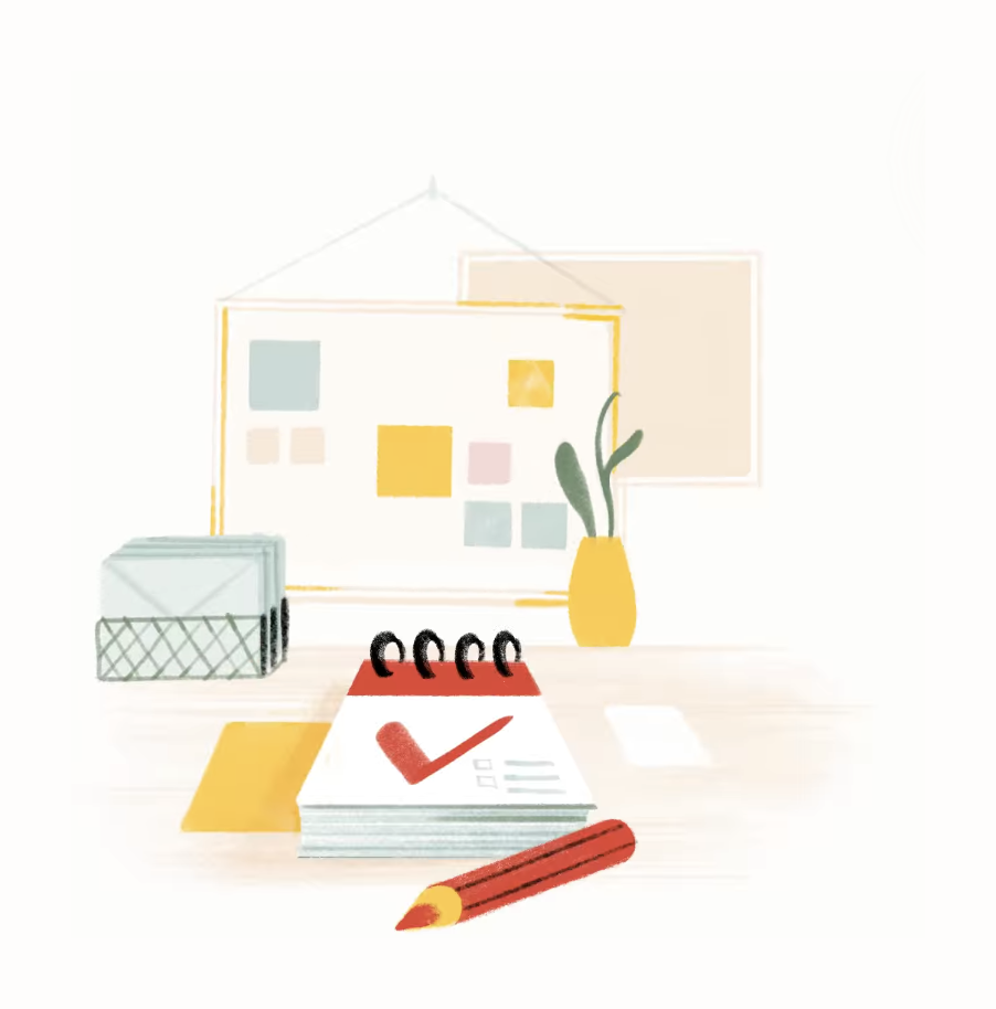 Todoist
				illustration ui component