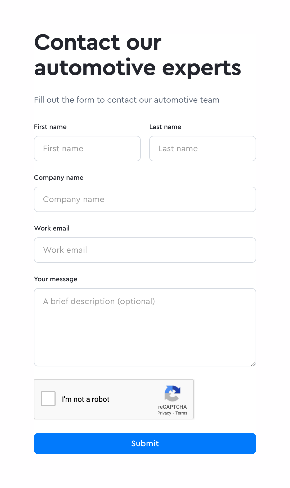Mapbox
				form element ui component