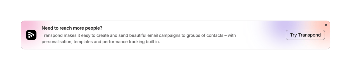 Capsule
			onboarding templates campaign management ui component