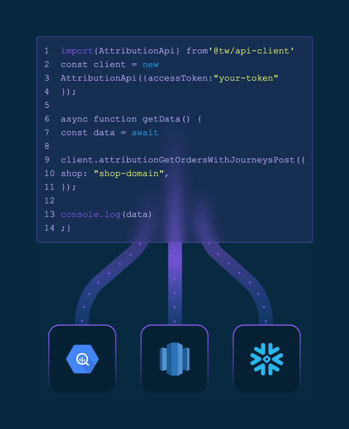 Triple Whale
				illustration ui component