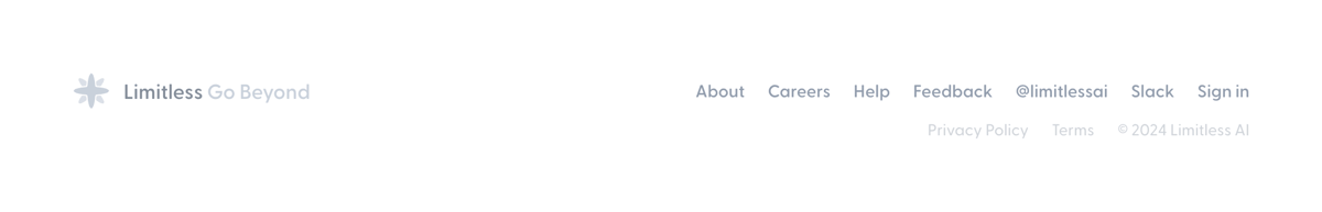 Limitless
				footer ui component