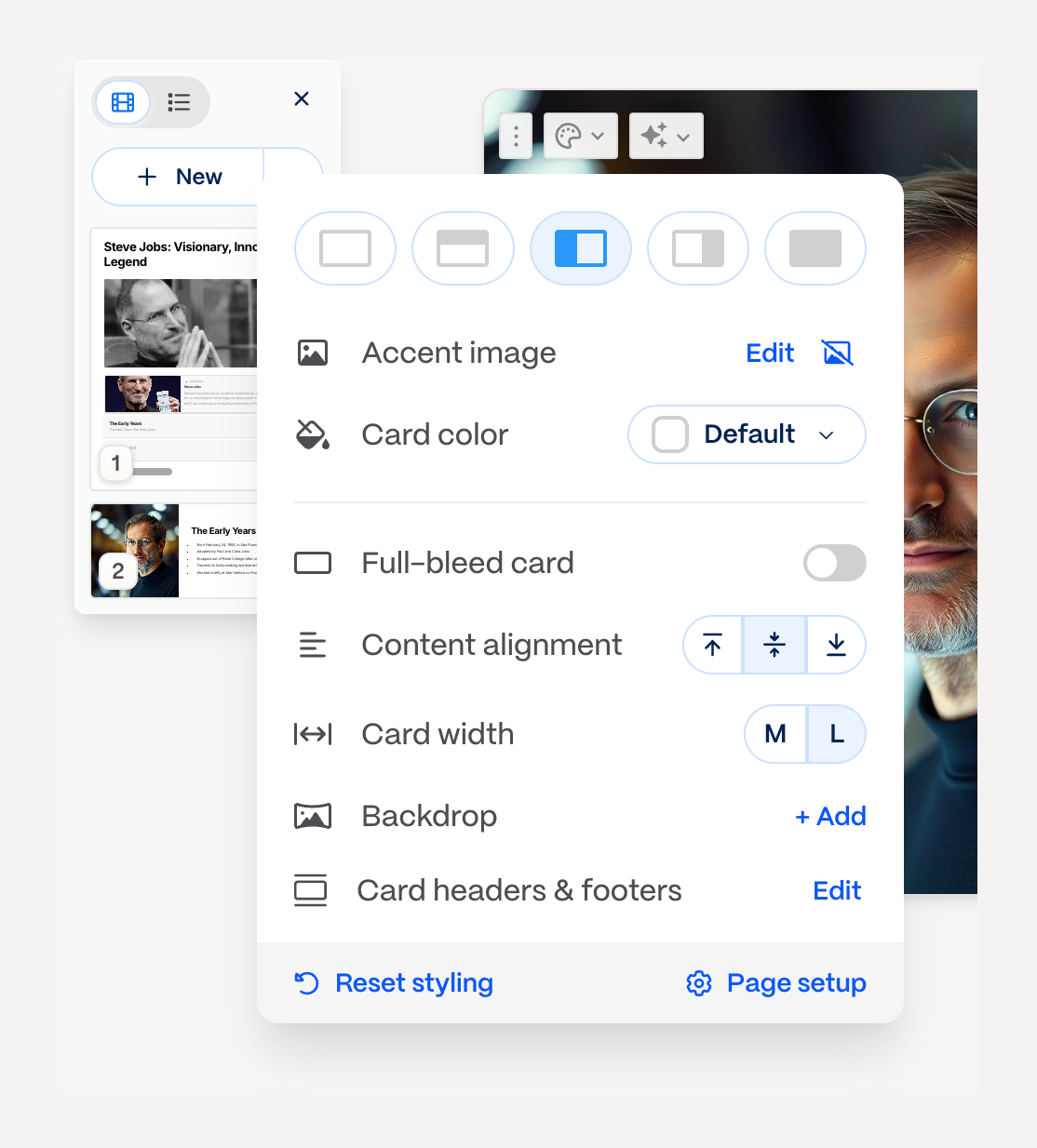 Gamma
				toolbox ui component