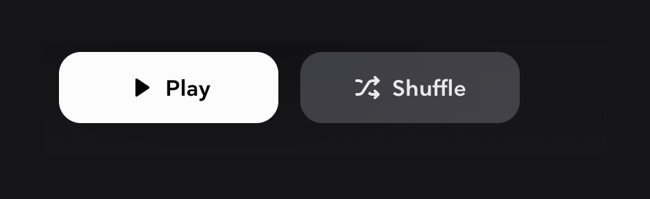 Tidal
				button ui component