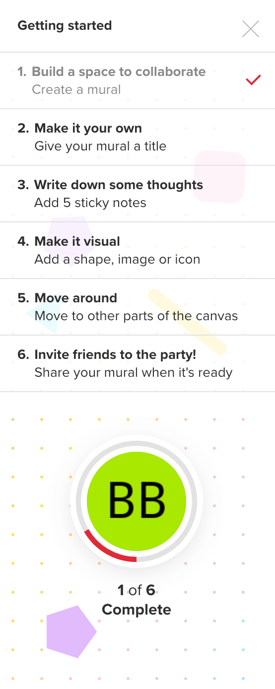 Mural
				stepper ui component