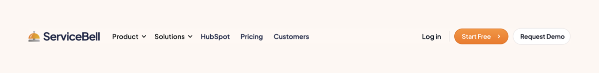 ServiceBell
				header ui component