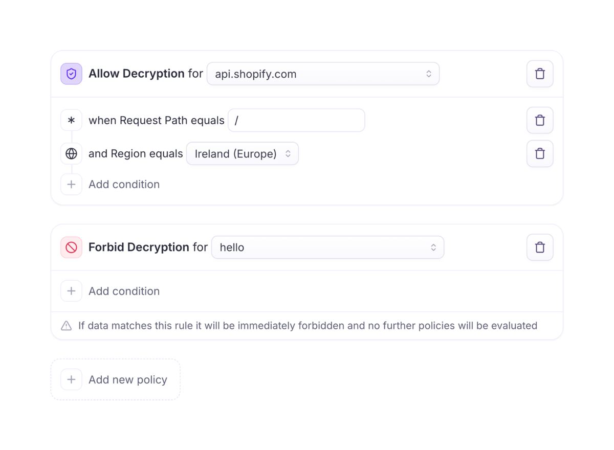 Evervault
				query builder ui component