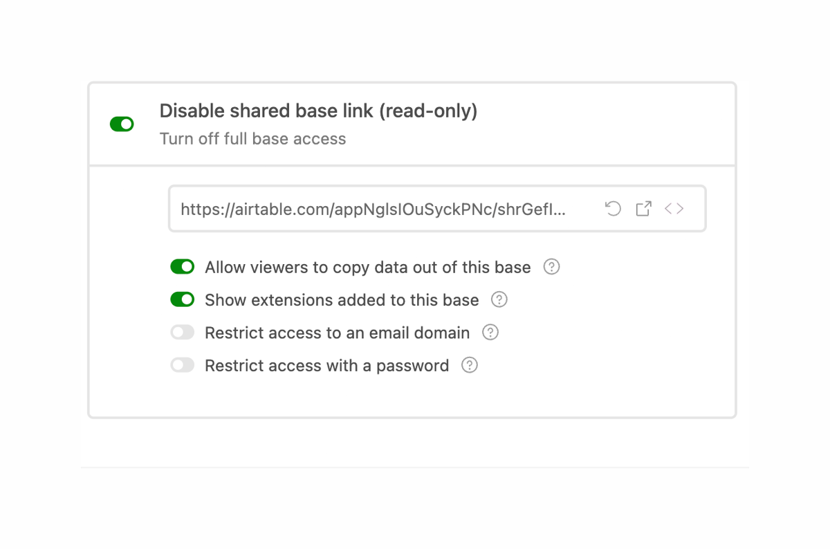 Airtable
				toggle/switch ui component