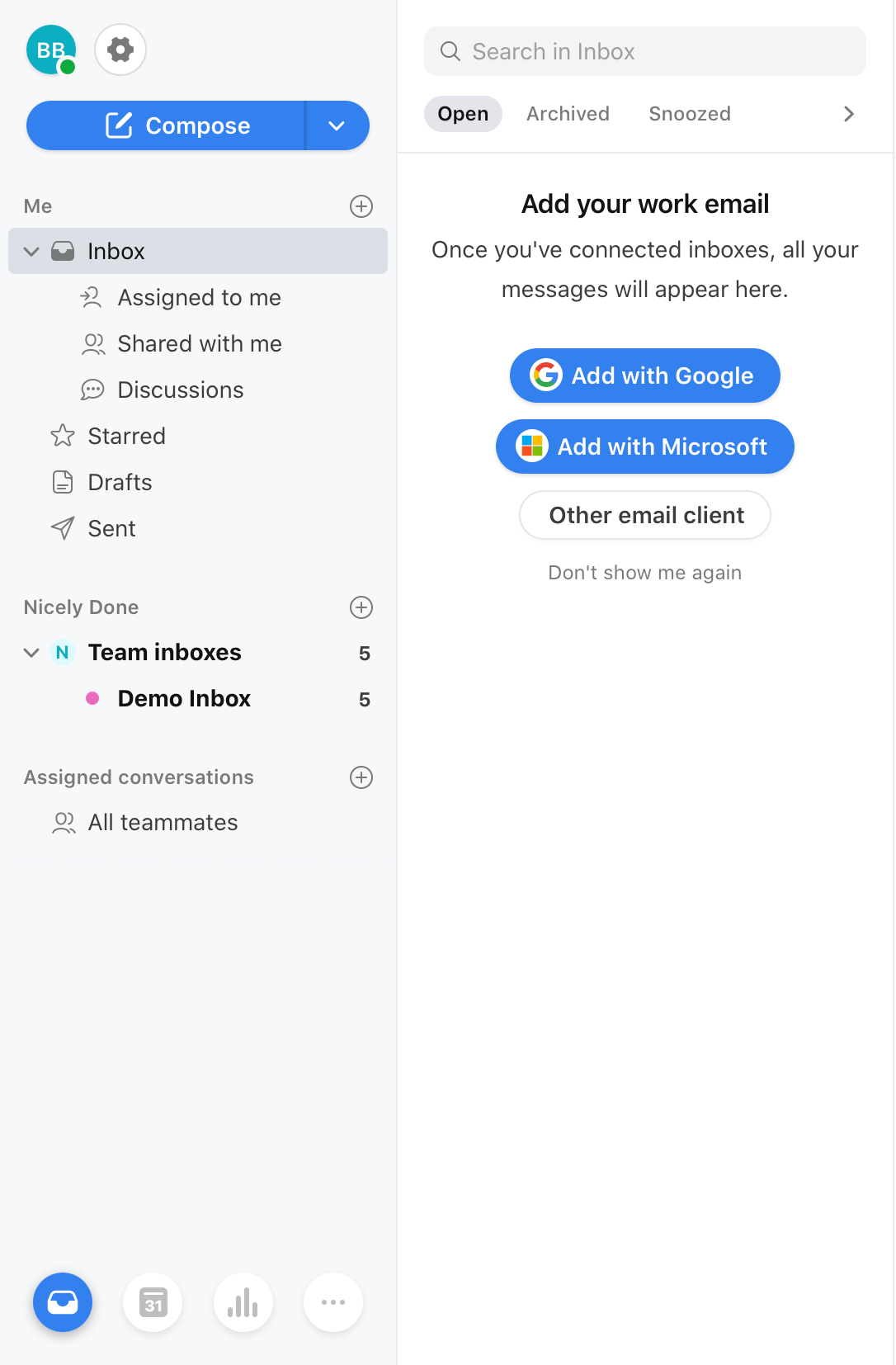 Front
				vertical navigation ui component