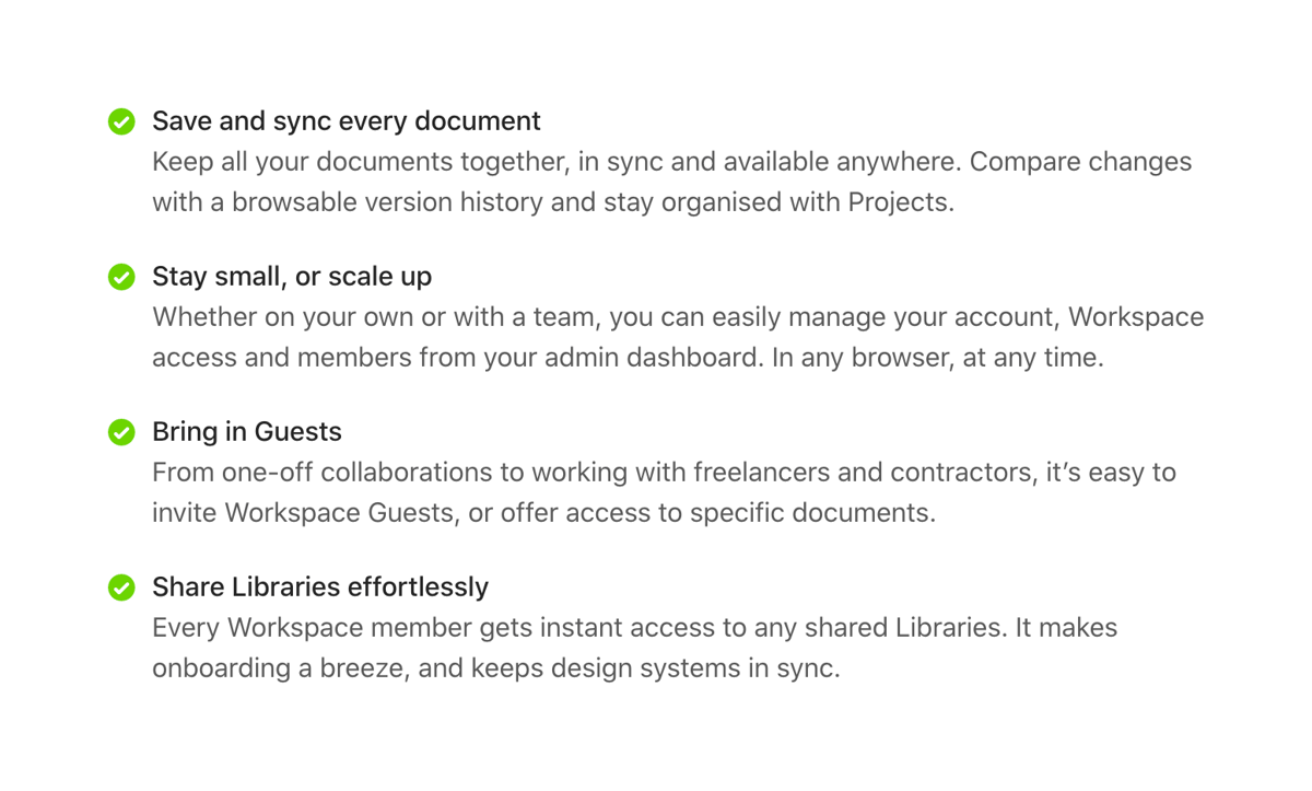 Sketch
				benefit list ui component