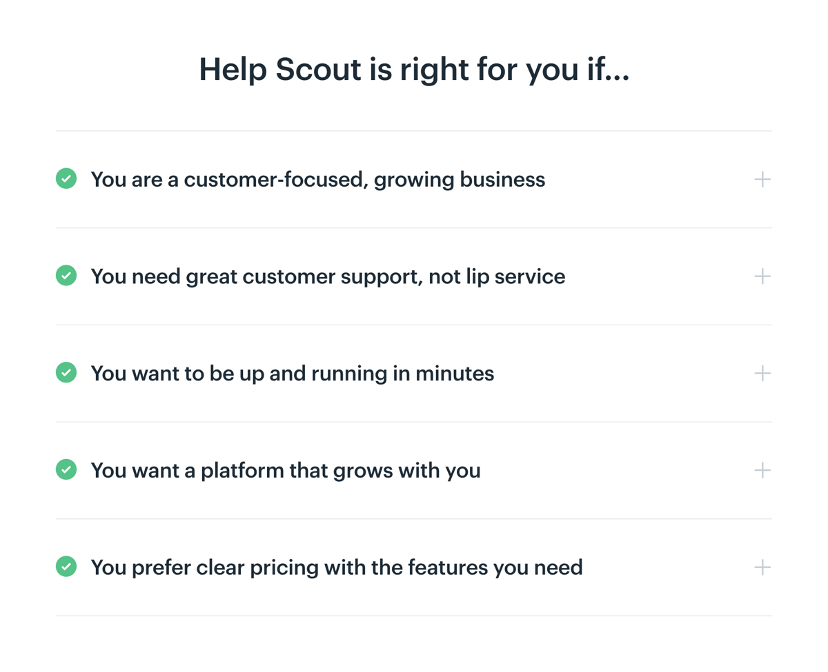 Help Scout
				accordion ui component