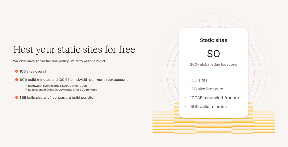 Kinsta
				pricing section ui component