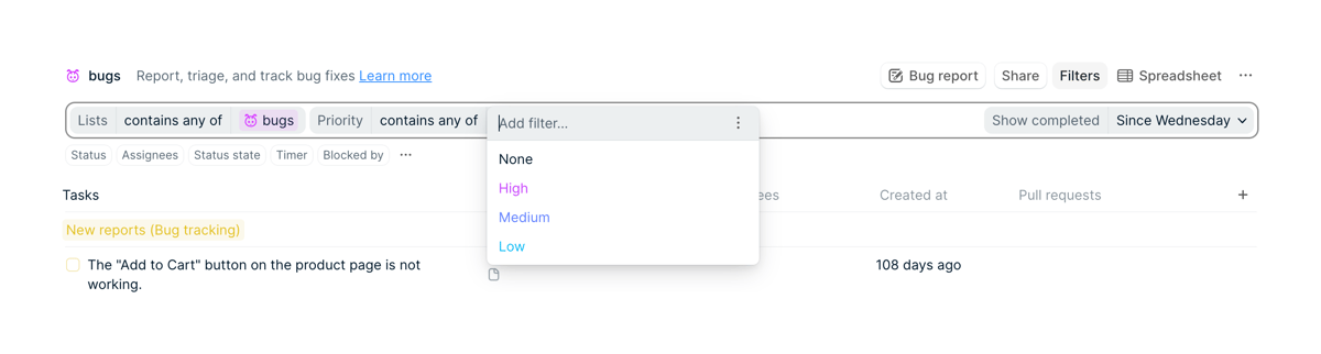 Height
				sorting & filtering ui component