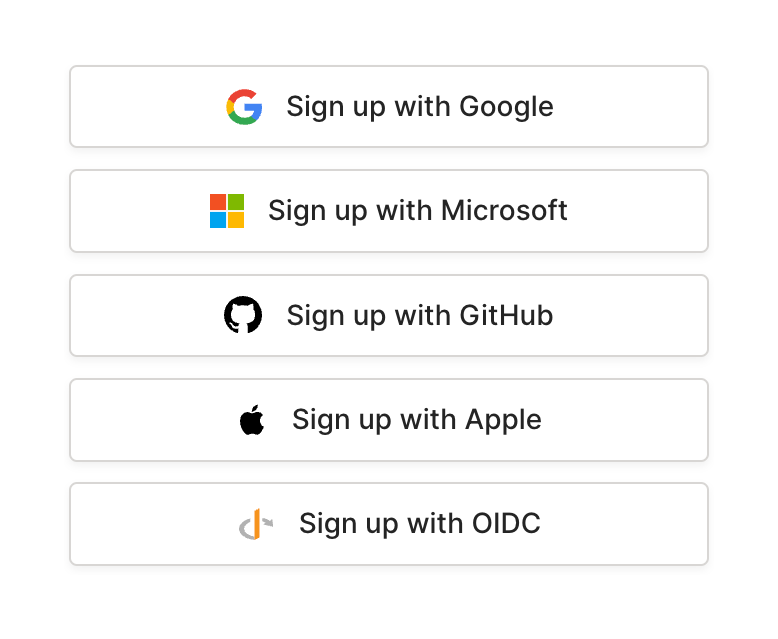 Tailscale
				social login button ui component