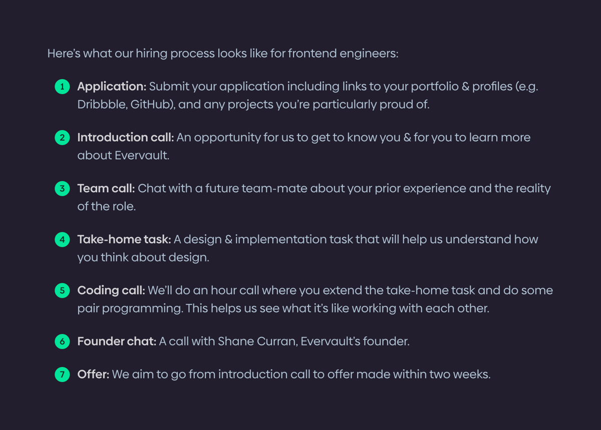 Evervault
				stepper ui component
