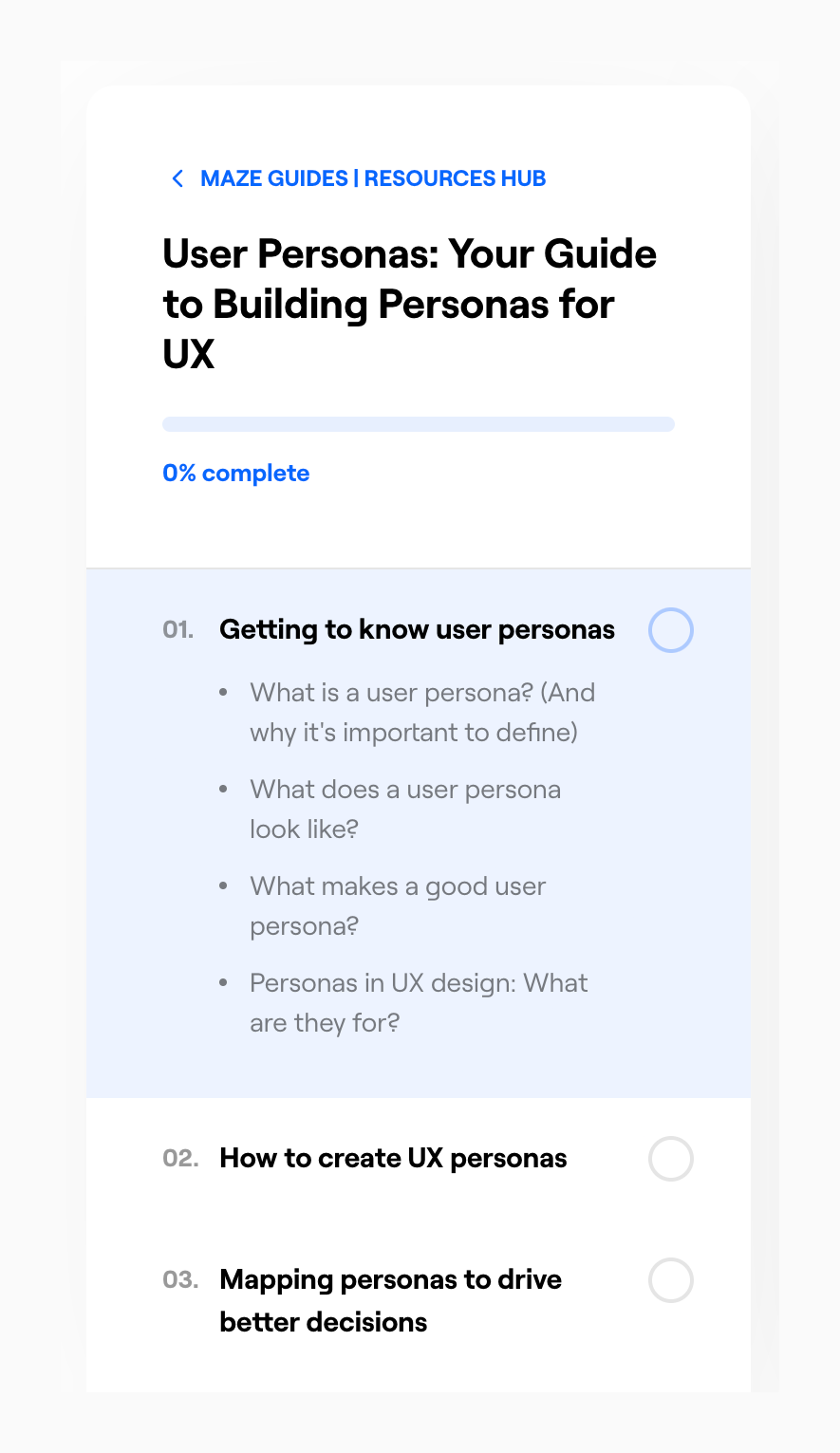 Maze
				accordion ui component