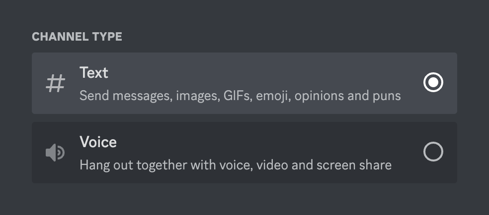 Discord
				checkbox & radio ui component