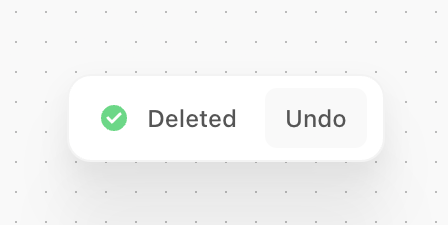 Tines
				notification toast ui component