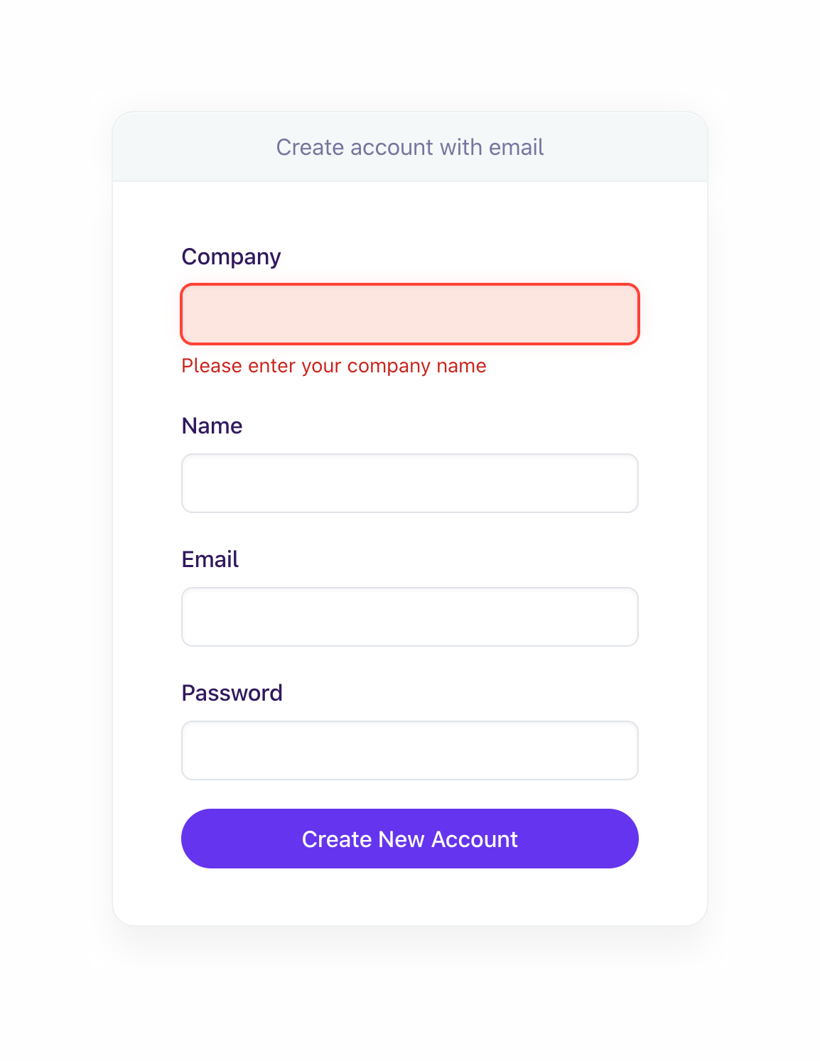 Evervault
				form element ui component