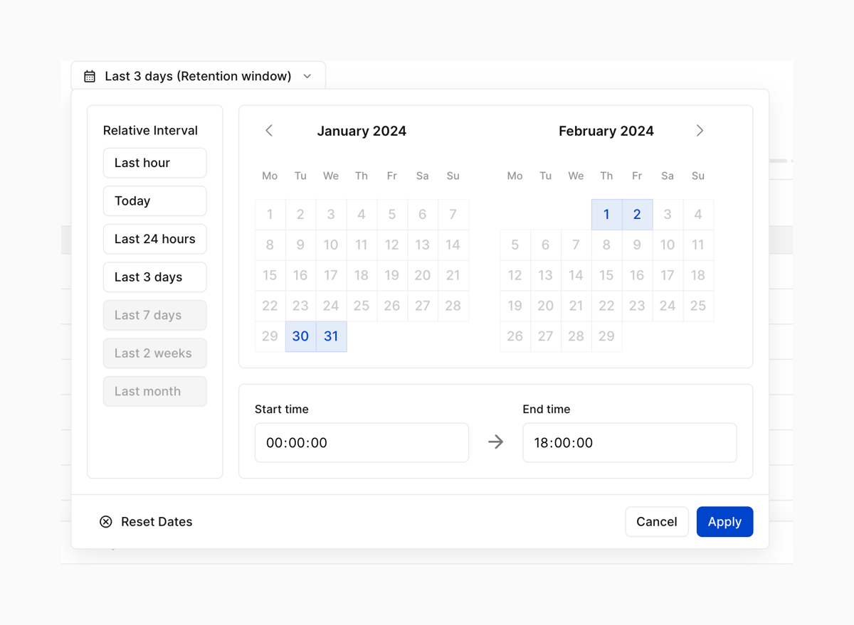 Hookdeck
				input date ui component