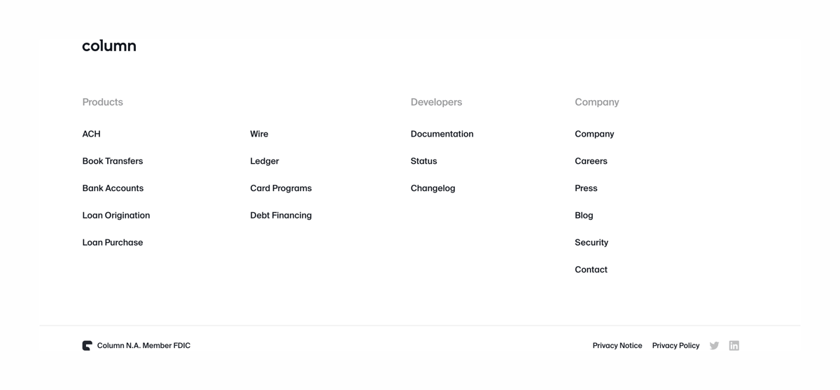 Column
				footer ui component
